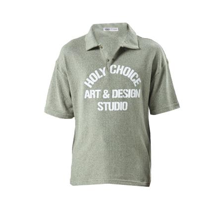 VAMOS CLO VAMOS CLO Shirt kaki / wit