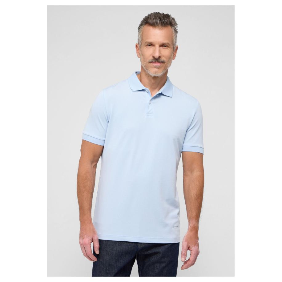 ETERNA Performance Polo shirt Korte mouw blauw Blauw