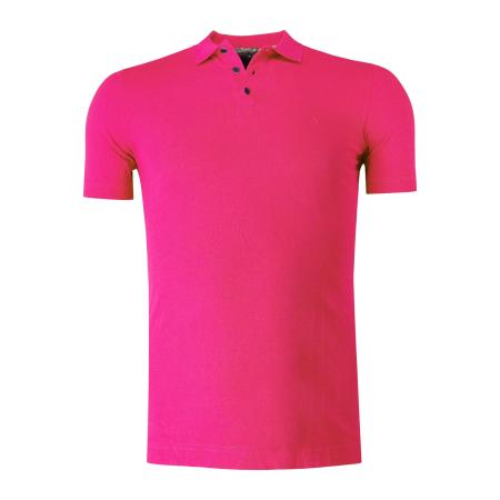 Marvelis Casual Polo shirt Korte mouw roos