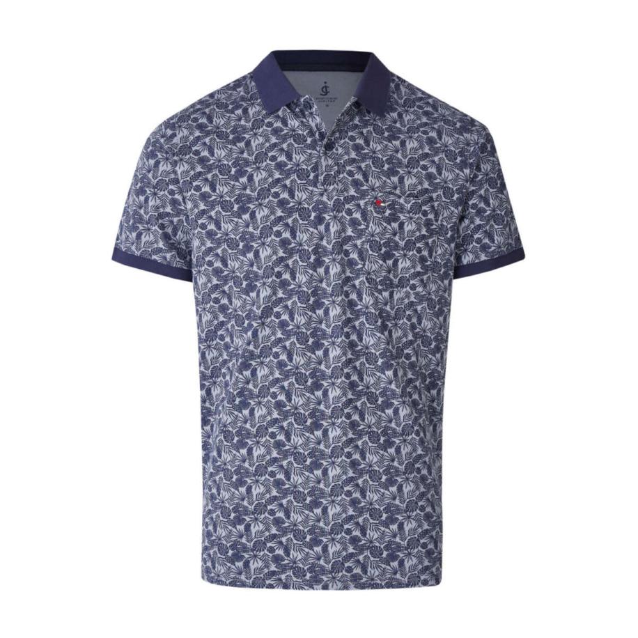 Jupiter Polo shirt Korte mouw middenblauw Blauw