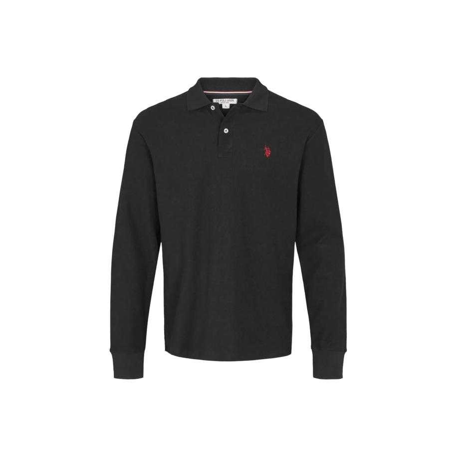 U.S. Polo Assn. U.S. POLO ASSN. Shirt Brett rood / zwart -