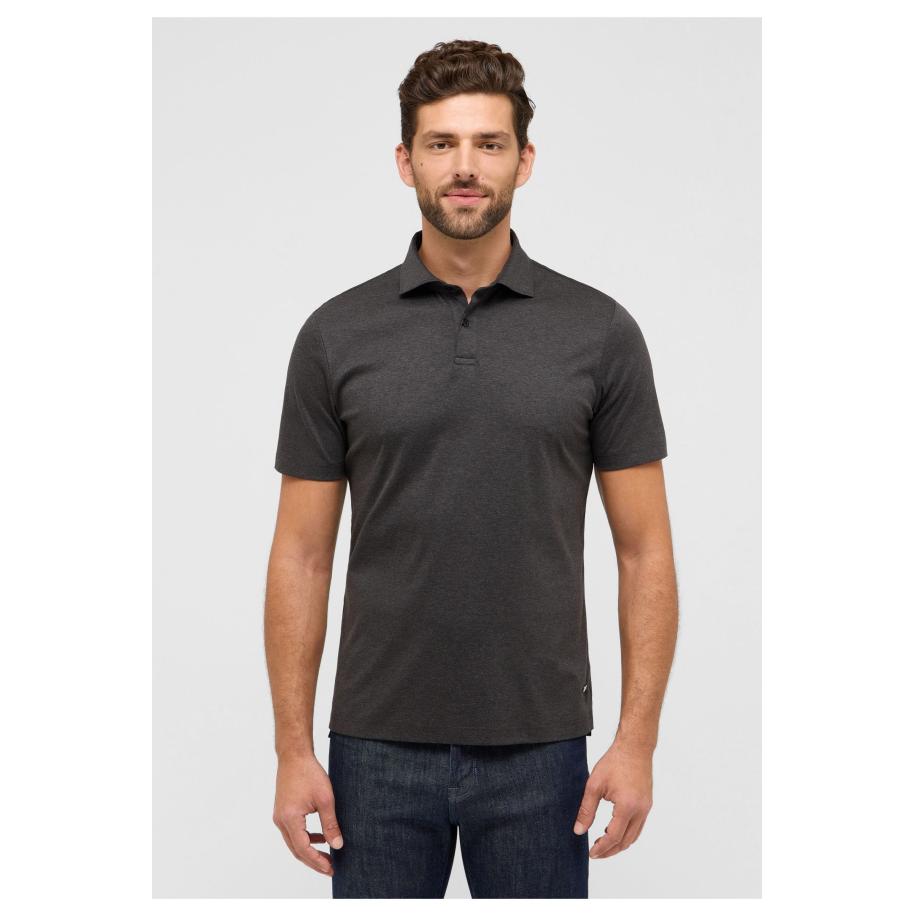 ETERNA 1863 Polo shirt Korte mouw antraciet Grijs