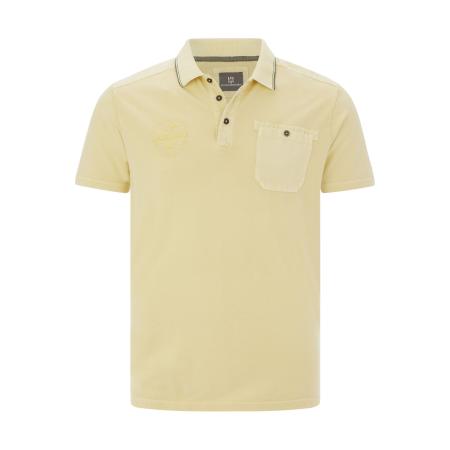 Jan Vanderstorm Polo shirt Korte mouw lichtgeel