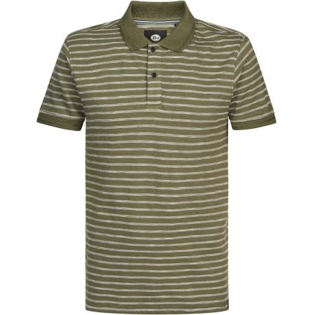 Petrol Polo Strepen Groen