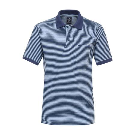 Redmond Casual Polo shirt Korte mouw blauw