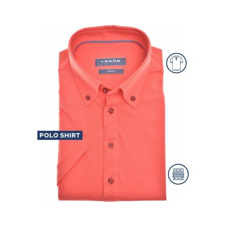 Ledȗb Polo shirt Korte mouw rood