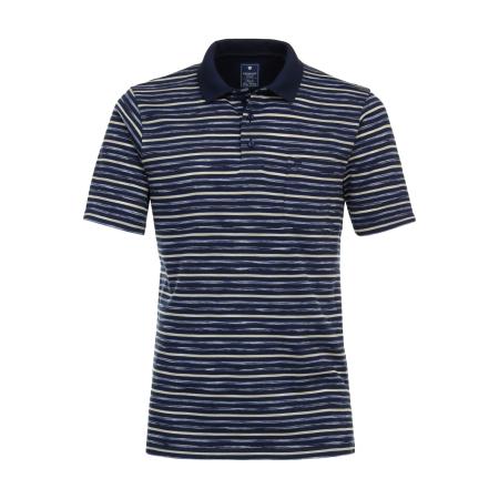 Redmond Casual Polo shirt Korte mouw blauw