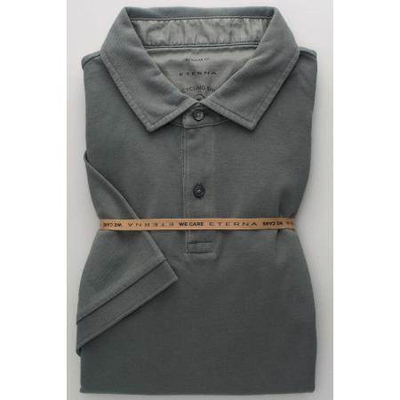 ETERNA Polo shirt Korte mouw grijs