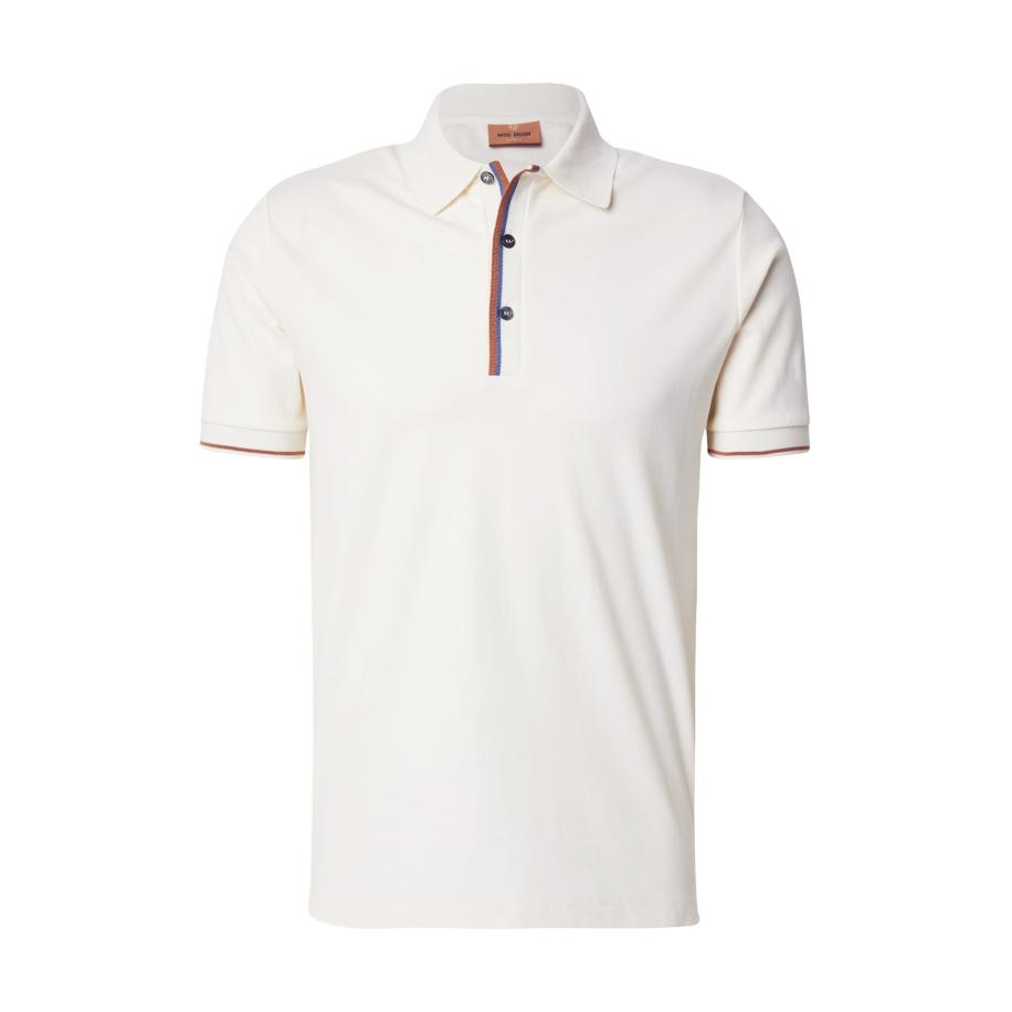 Mos Mosh MOS MOSH Shirt MMGHarvey kobaltblauw / kastanjebruin / offwhite -