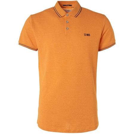 No Excess Polo Garment Dye Geel