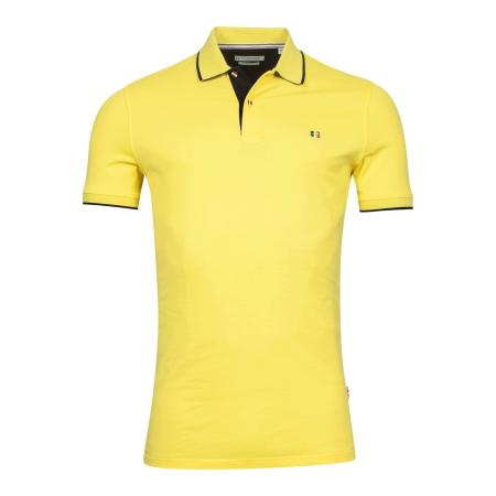 Giordano Polo shirt Korte mouw geel