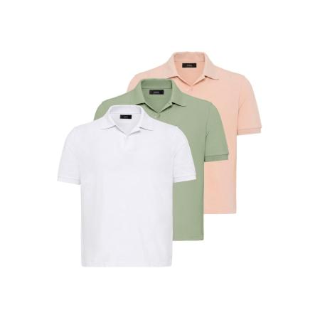 Antioch Antioch Shirt appel / abrikoos / wit