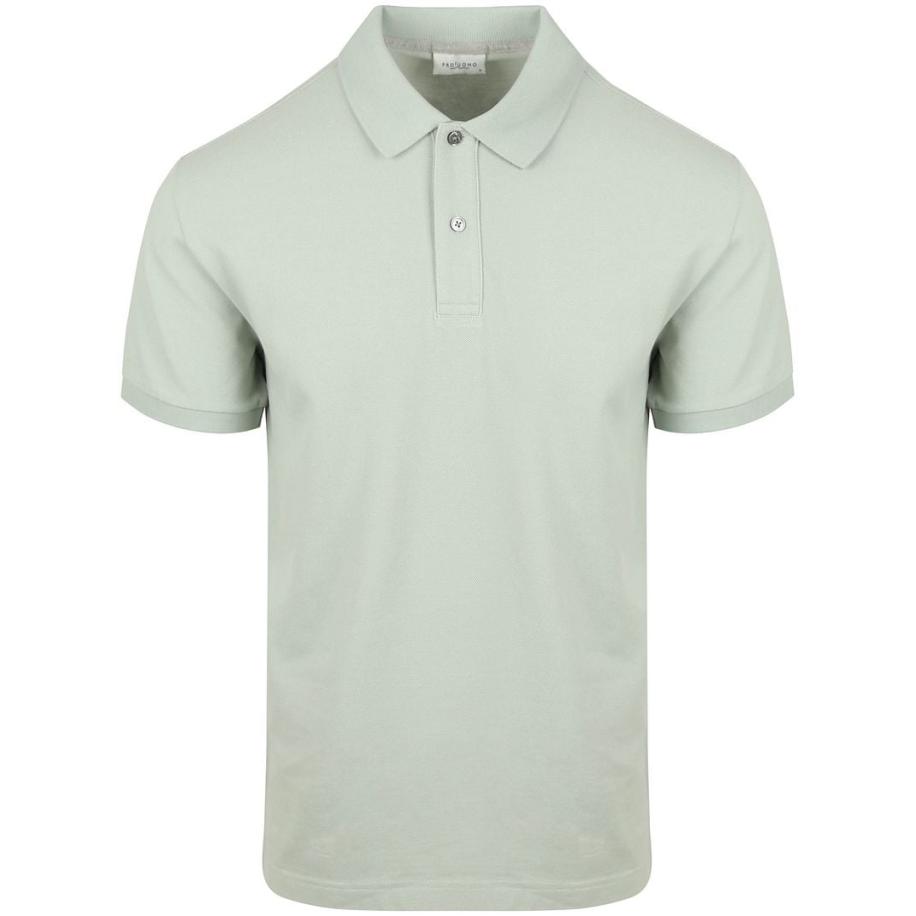 Profuomo Piqué Poloshirt Lichtgroen Groen