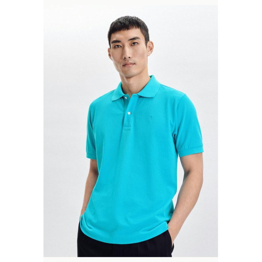 Seidensticker Polo shirt Korte mouw munt Groen