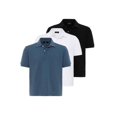 Antioch Antioch Shirt marine / zwart / wit