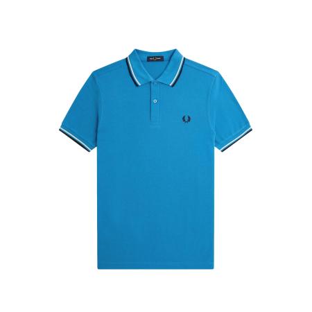 Fred Perry Fred Perry Shirt blauw / zwart / offwhite