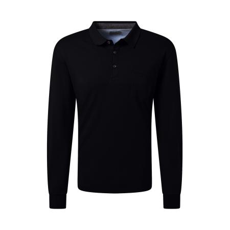 Pierre Cardin PIERRE CARDIN Shirt zwart