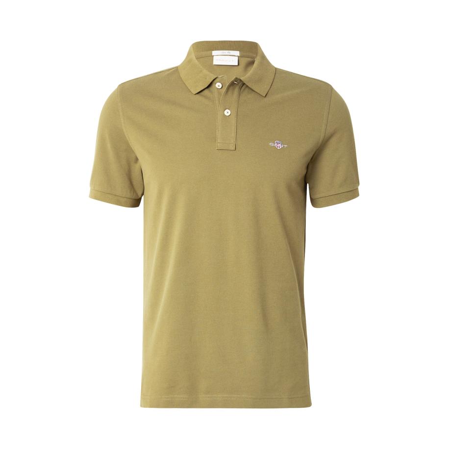 Gant GANT Shirt olijfgroen -