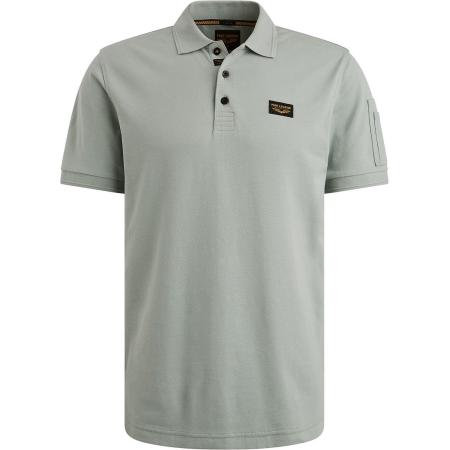 PME Legend American Classic Poloshirt Silver Blue