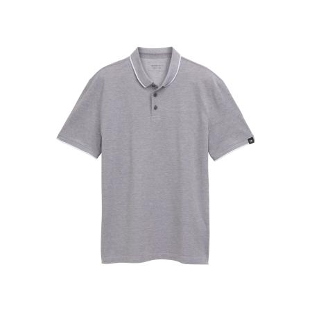 Tom Tailor TOM TAILOR DENIM Shirt grijs gemêleerd / wit