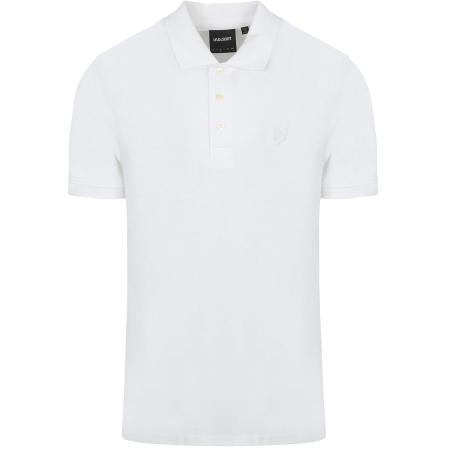 Lyle and Scott Tonal Eagle Polo Wit