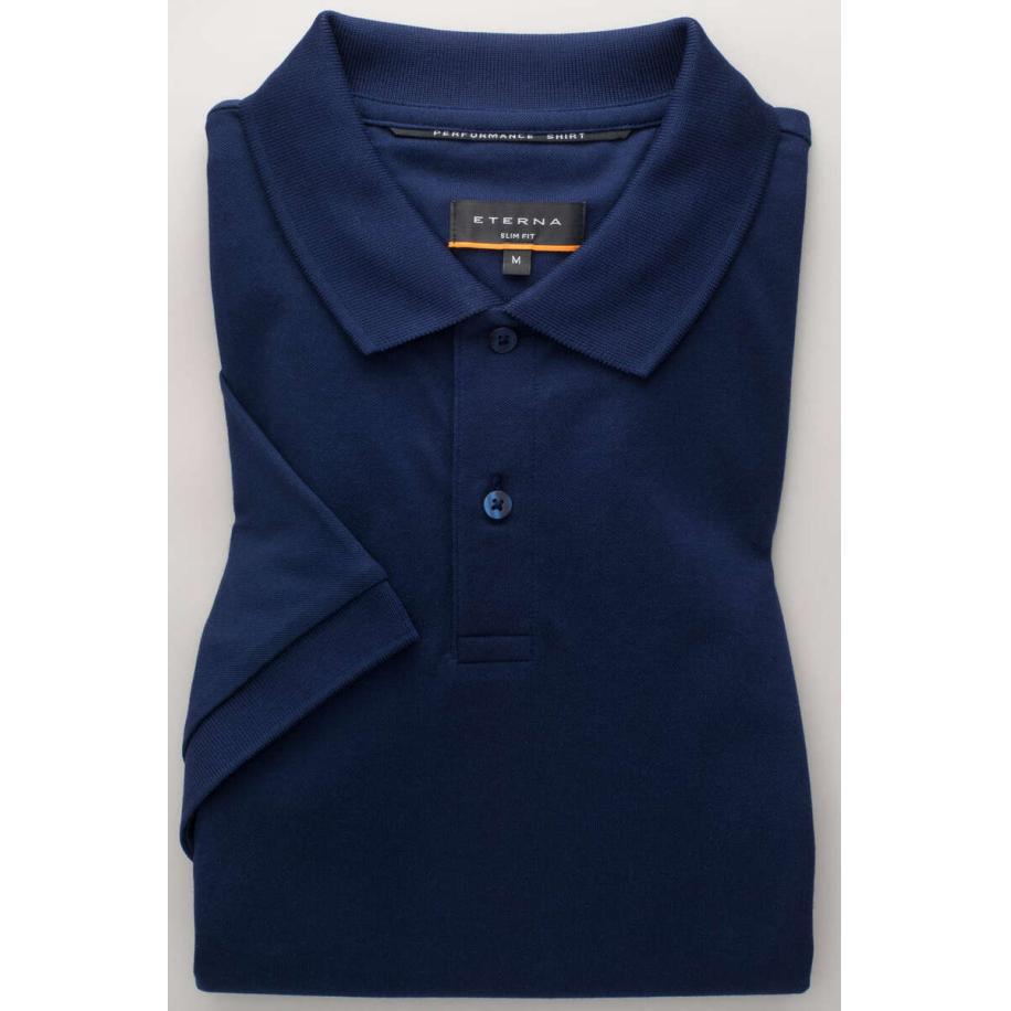 ETERNA Performance Polo shirt Korte mouw marine Blauw