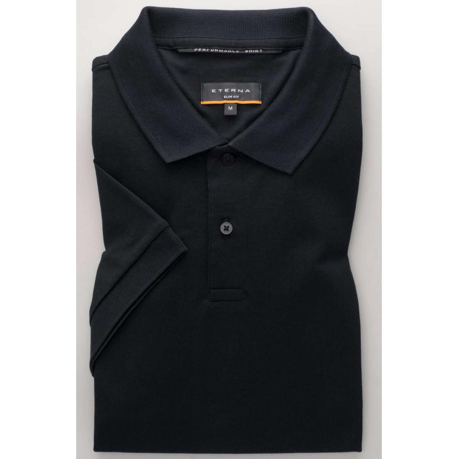 ETERNA Performance Polo shirt Korte mouw zwart Zwart