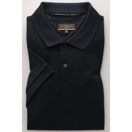 ETERNA Performance Polo shirt Korte mouw zwart