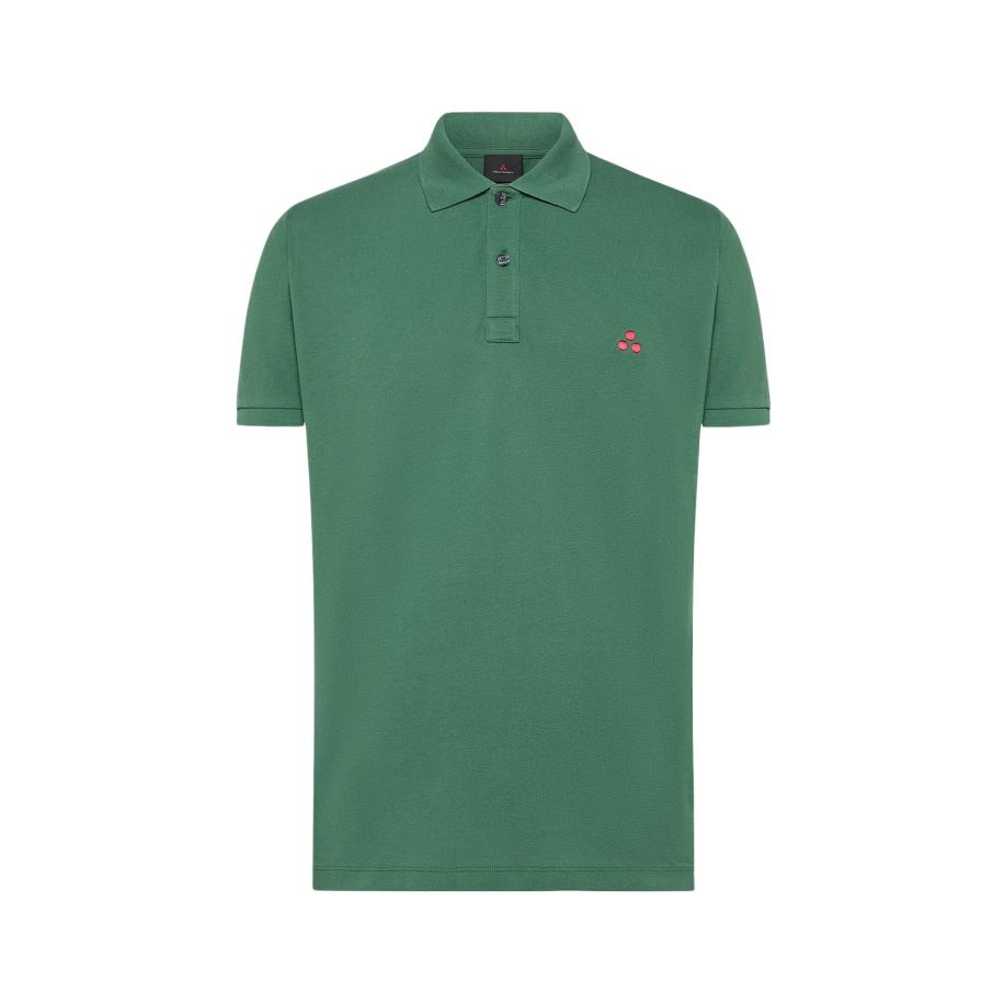 Peuterey Shirt Zeno groen / vuurrood Groen