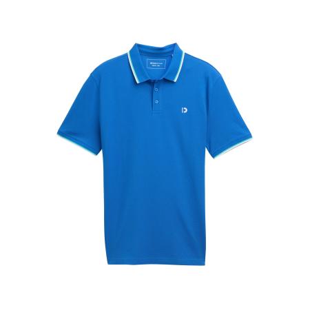 Tom Tailor TOM TAILOR DENIM Shirt aqua / royal blue/koningsblauw / wit