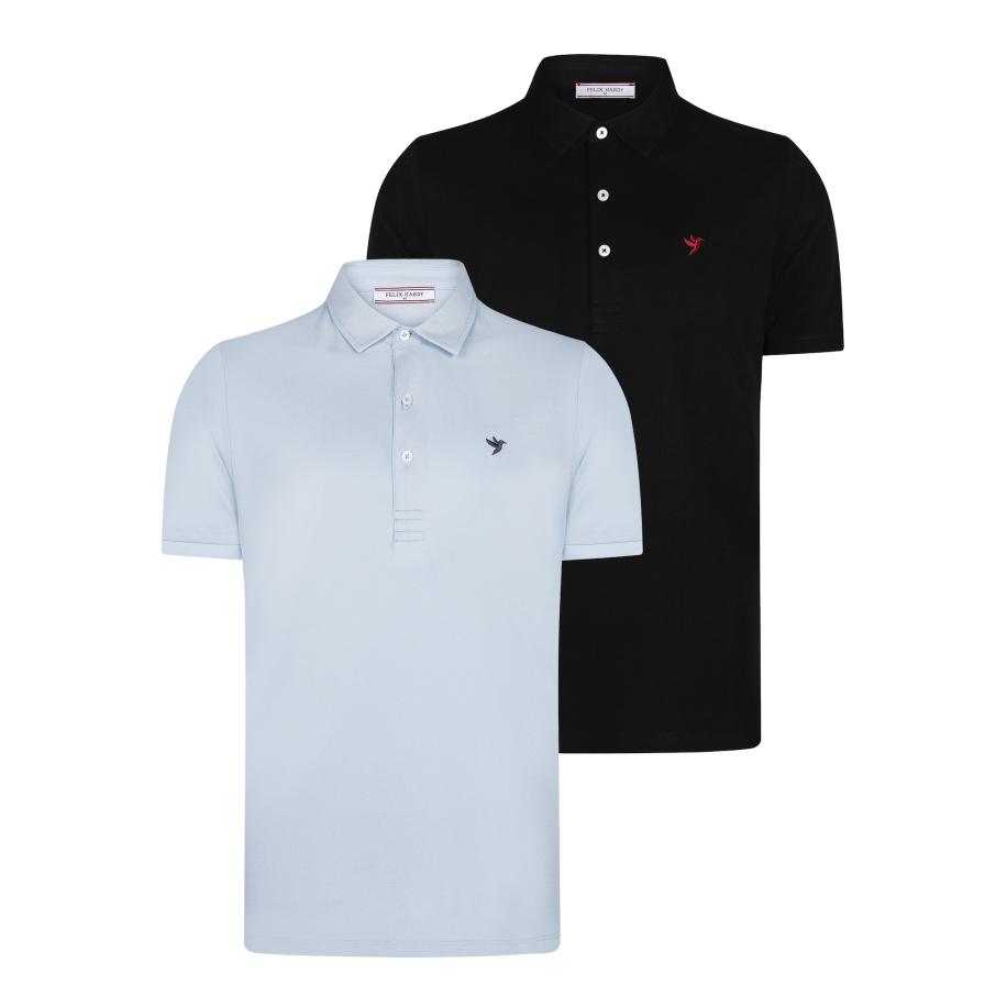 Felix Hardy Felix Hardy Shirt lichtblauw / zwart -