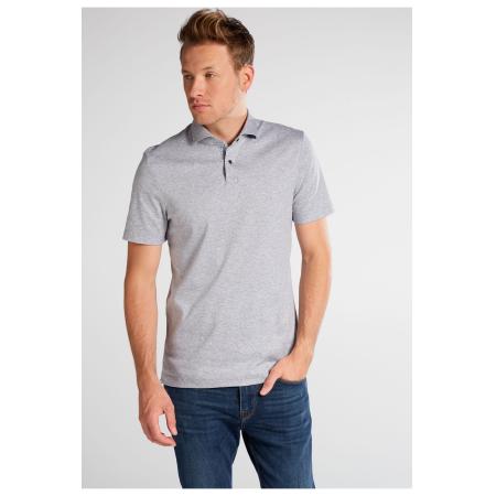 ETERNA Polo shirt Korte mouw staalgrijs