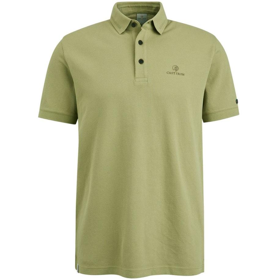 Cast Iron Poloshirt Groen Groen
