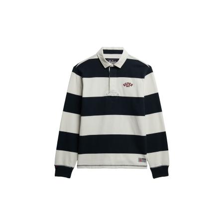 Superdry Shirt ecru / marine