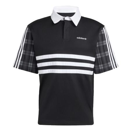 Adidas ADIDAS ORIGINALS Shirt Tartan grijs / donkergrijs / zwart / wit