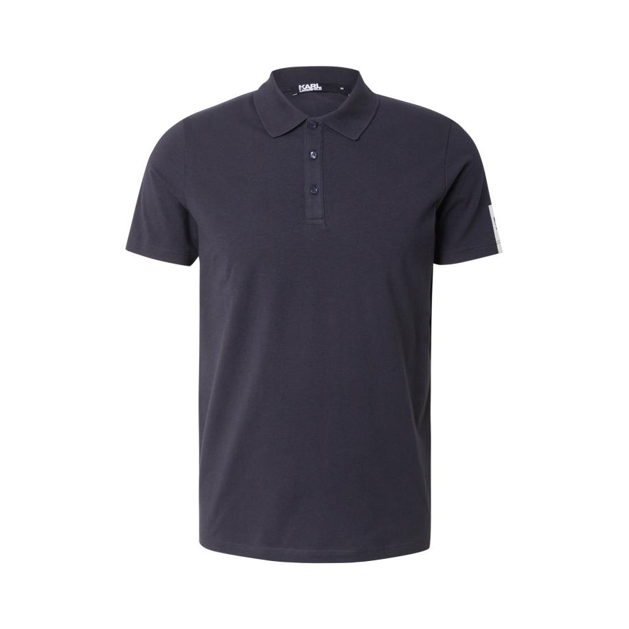 Karl Lagerfeld Karl Lagerfeld Shirt nachtblauw / wit -