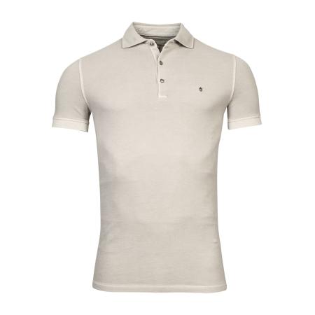 Thomas Maine Polo shirt Korte mouw beige