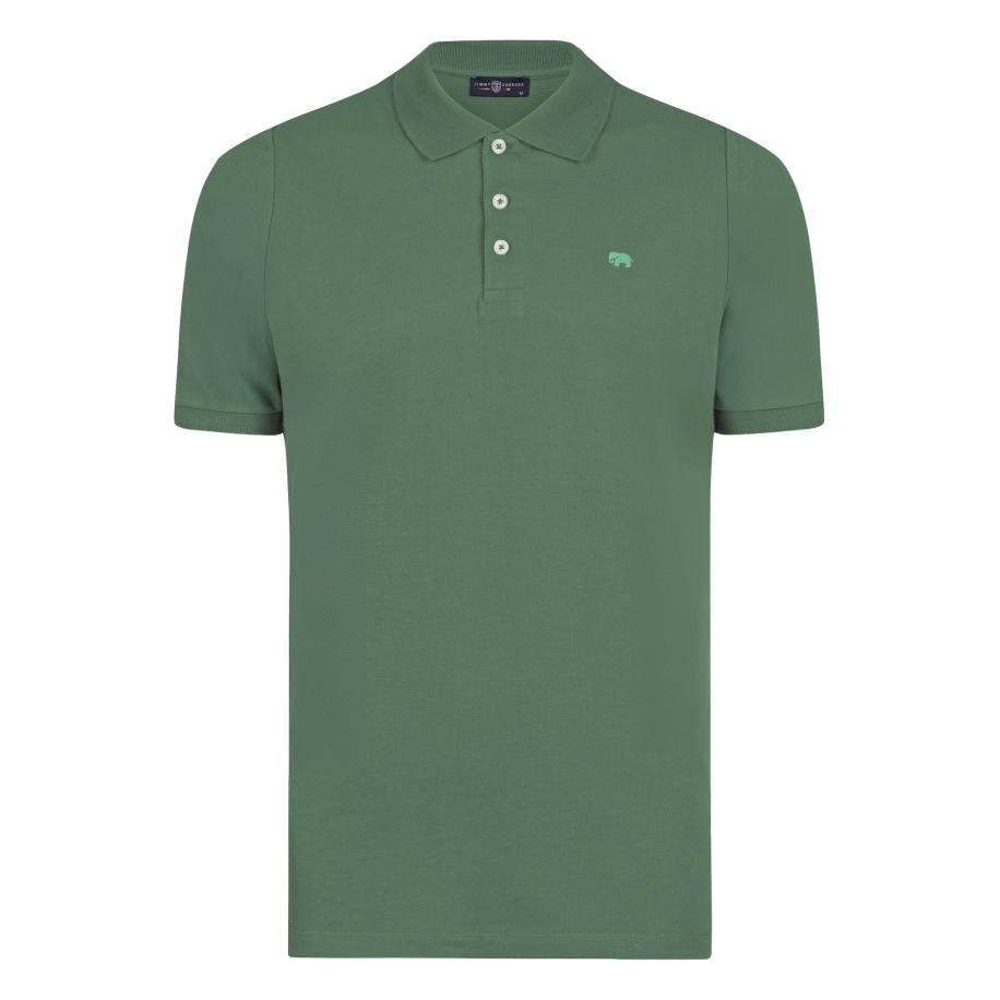 Jimmy Sanders Jimmy Sanders Shirt lichtgroen / donkergroen -