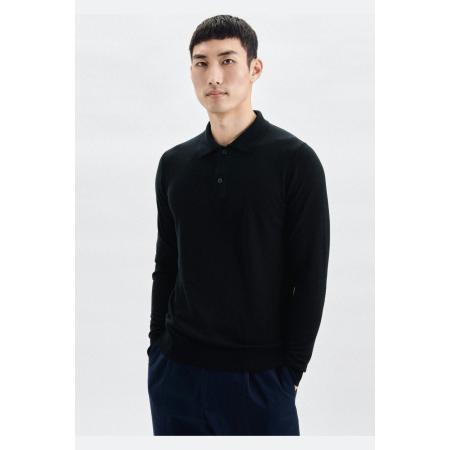 Seidensticker Polo shirt donkerblauw, Effen