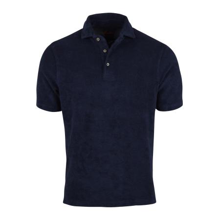 Stenströms Casual Polo shirt Korte mouw donkerblauw