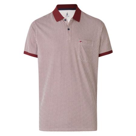Jupiter Polo shirt Korte mouw bordeaux