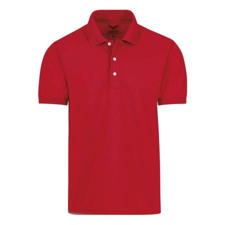TRIGEMA Polo shirt Korte mouw rood