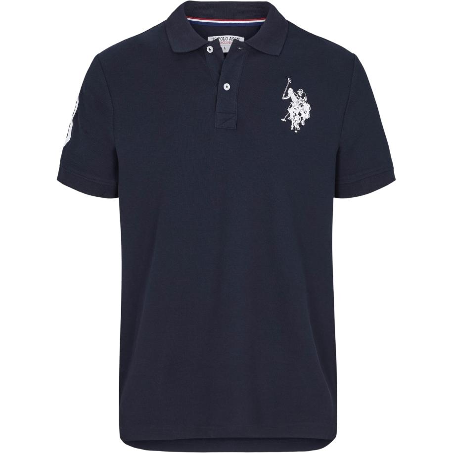 U.S. Polo Assn. U.S. POLO ASSN. Shirt Alfredo donkerblauw / wit -