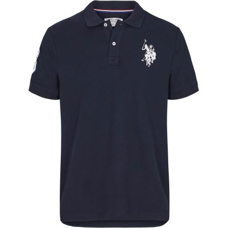 U.S. Polo Assn. U.S. POLO ASSN. Shirt Alfredo donkerblauw / wit