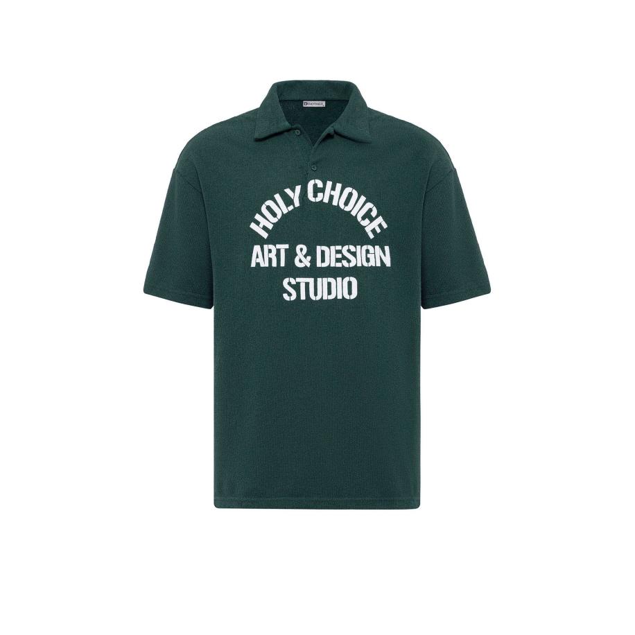 Dandalo Dandalo Shirt groen / wit -