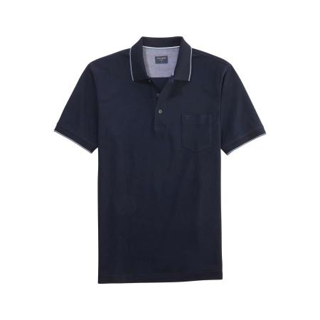 OLYMP Casual Polo shirt Korte mouw marine