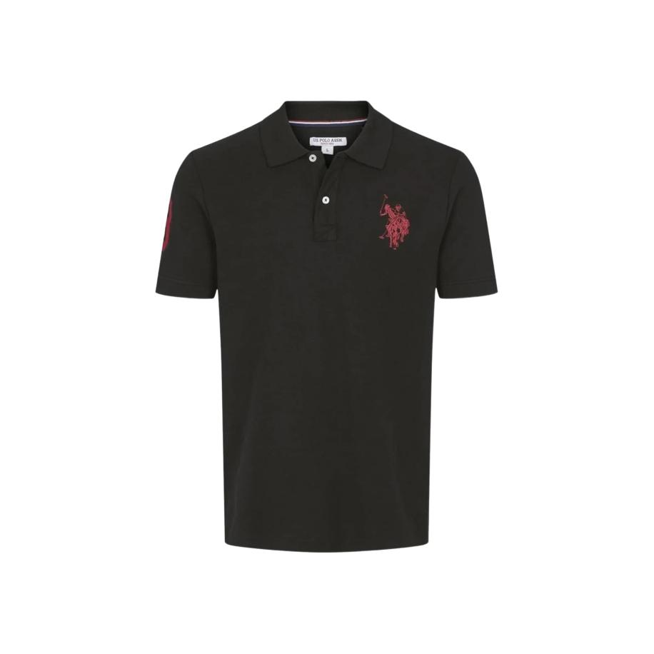 U.S. Polo Assn. U.S. POLO ASSN. Shirt Alfredo rood / zwart -