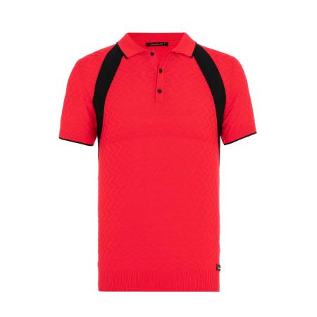 Cipo & Baxx CIPO & BAXX Shirt rood / zwart
