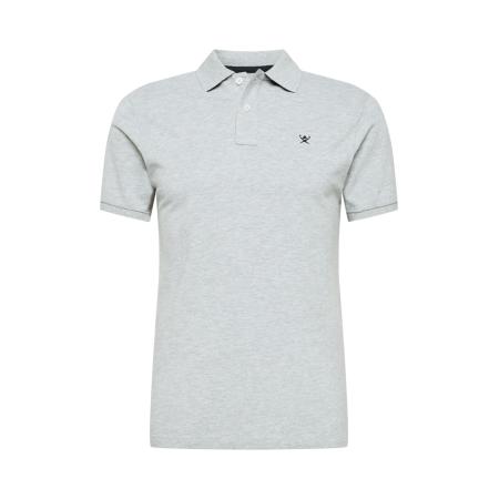 Hackett London Hackett London Shirt grijs gemêleerd