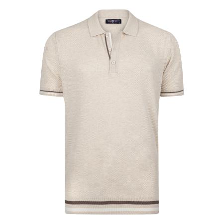 Jimmy Sanders Jimmy Sanders Shirt beige / crème / bruin